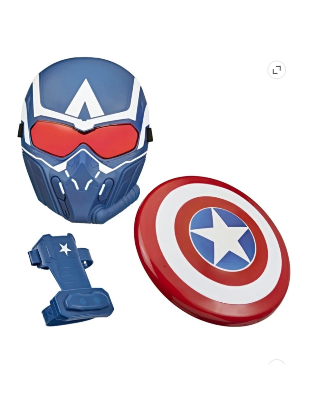 NEW Hasbro Captain America Brave New World Costume One Size Blue Red